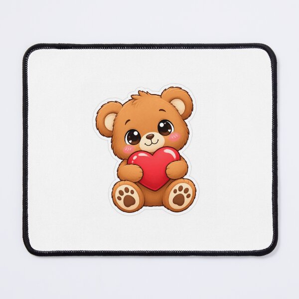 Item preview, Cute Teddy Bear with Heart designed and sold by Amanverma321.