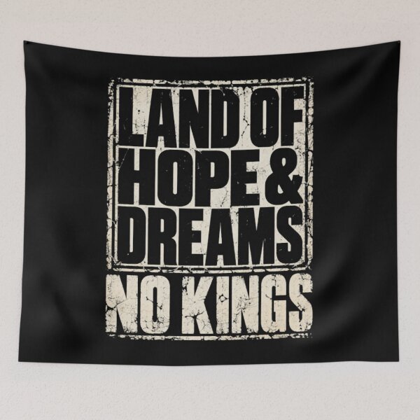 Item preview, Land Of Hope Dreams No Kings America designed and sold by lumiprintsart.
