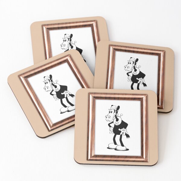 Item preview, Vintage 1920s Black and White Horse Character - Retro Rubber Hose Animation Art designed and sold by Billy Morfo™.