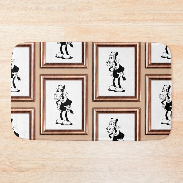 Item preview, Vintage 1920s Black and White Horse Character - Retro Rubber Hose Animation Art designed and sold by Billy Morfo™.