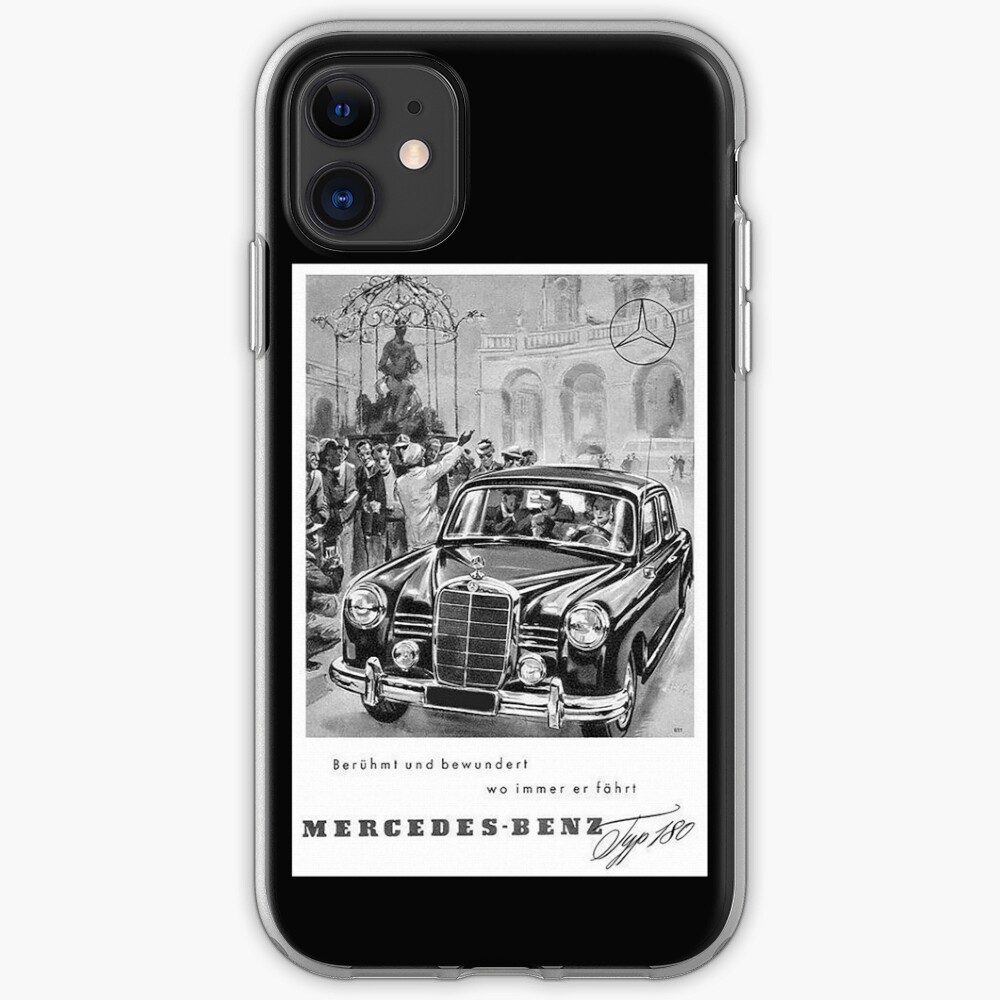 Vintage Mercedes Typ 180...Fabulous Fiftees iPhone Case & Cover