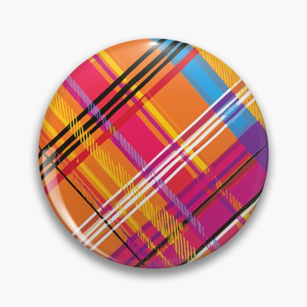 Item preview, Neon Madras Pattern Design designed and sold by RichardRags.