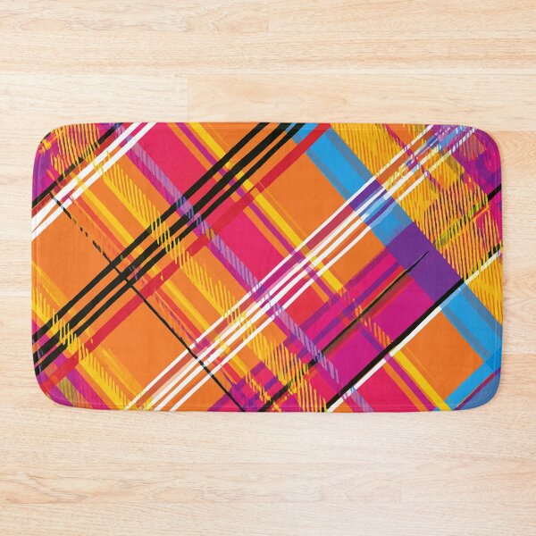 Item preview, Neon Madras Pattern Design designed and sold by RichardRags.