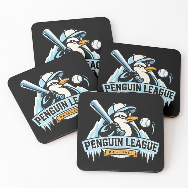 Item preview, Penguin League Baseball designed and sold by HarveyLink.