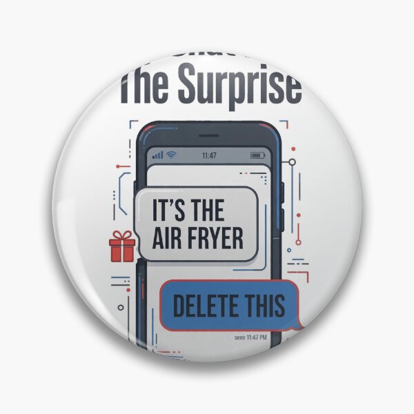 Item preview, Group Chat Ruined The Surprise Funny Millennial Christmas Shirt designed and sold by Hearth & Hue.