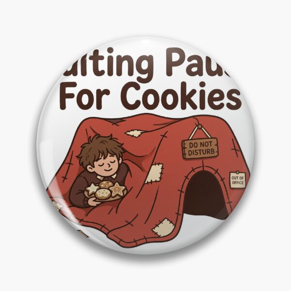 Item preview, Adulting Paused For Cookies Funny Millennial Christmas Shirt designed and sold by Hearth & Hue.