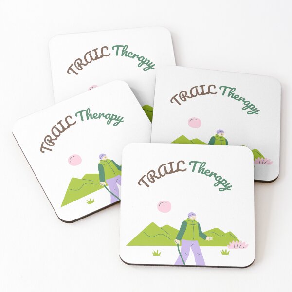 Item preview, Trail Therapy – Minimal Hiking Trail Design designed and sold by J-Nature-Vibes.