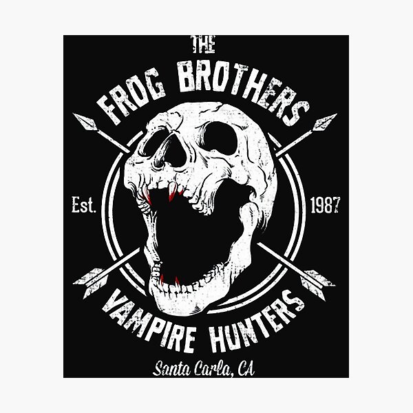 Item preview, Hermanos rana cazadores de vampiros designed and sold by Traceech.