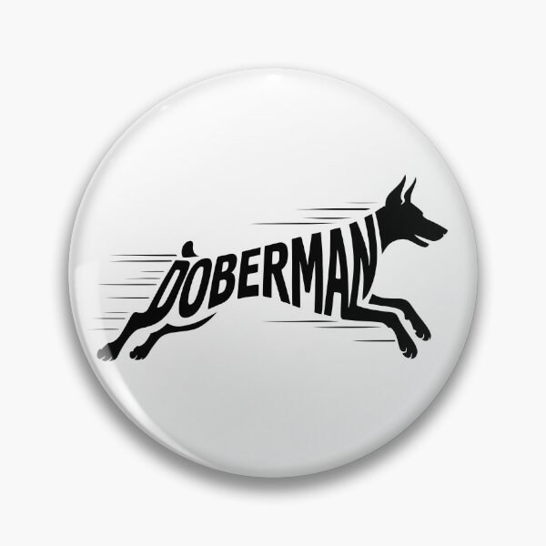 Item preview, Copy of Dobermann – Dog Silhouette Lettering Design designed and sold by LoFizzy.
