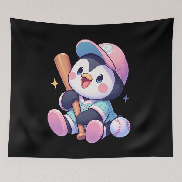 Item preview, Cute Penguin Baseball designed and sold by HarveyLink.