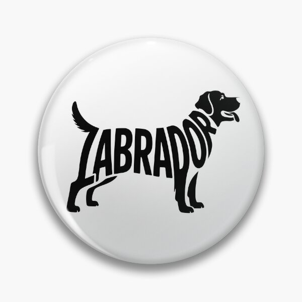 Item preview, Labrador – Dog Silhouette Lettering Design designed and sold by LoFizzy.