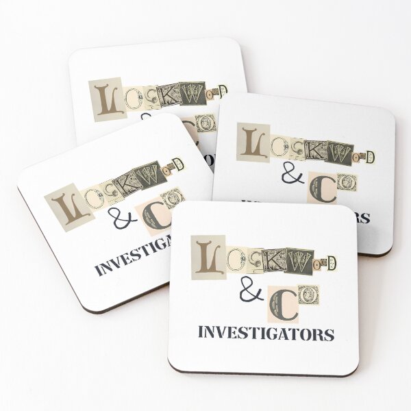 Item preview, Lockwood  Co Investigators - Cutout Letter designed and sold by copelandthe-ria.