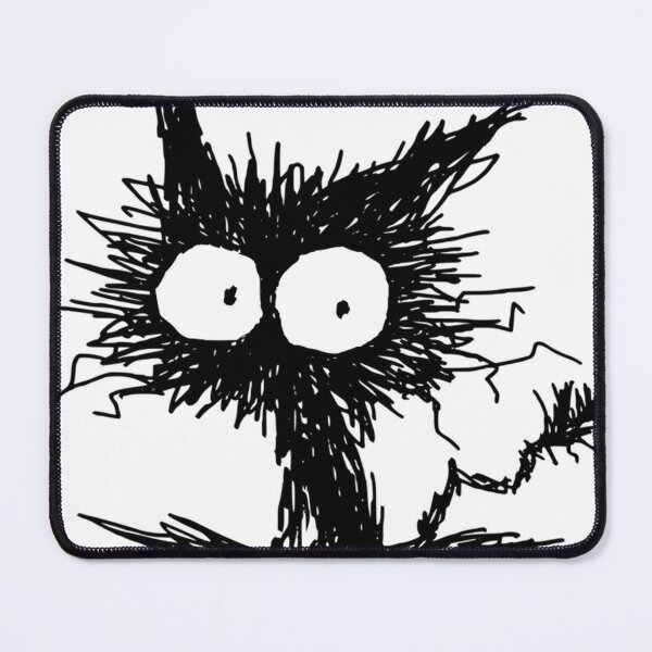 Item preview,  Black Unkempt Kitten Gabigabi designed and sold by DiannmBohall9.