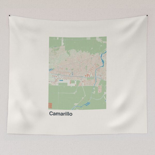 Item preview, Camarillo Minimalistic Map Art designed and sold by MapsNerd.
