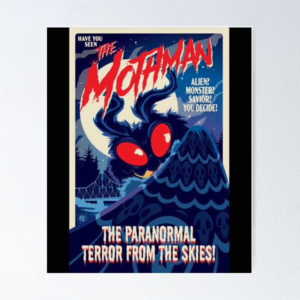 Item preview, Mothman designed and sold by Traceech.