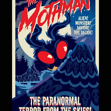Artwork thumbnail, Mothman by Traceech