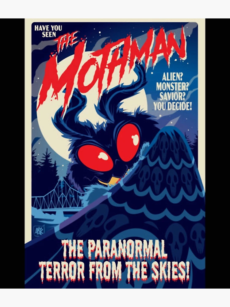 Thumbnail 3 of 3, Backpack, Mothman designed and sold by Traceech.
