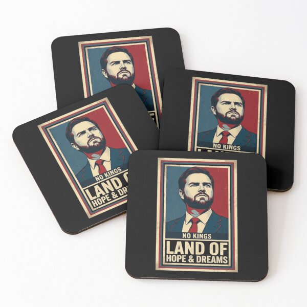 Item preview, Land Of Hope Dreams No Kings Anti Monarchy Patriotic designed and sold by lumiprintsart.
