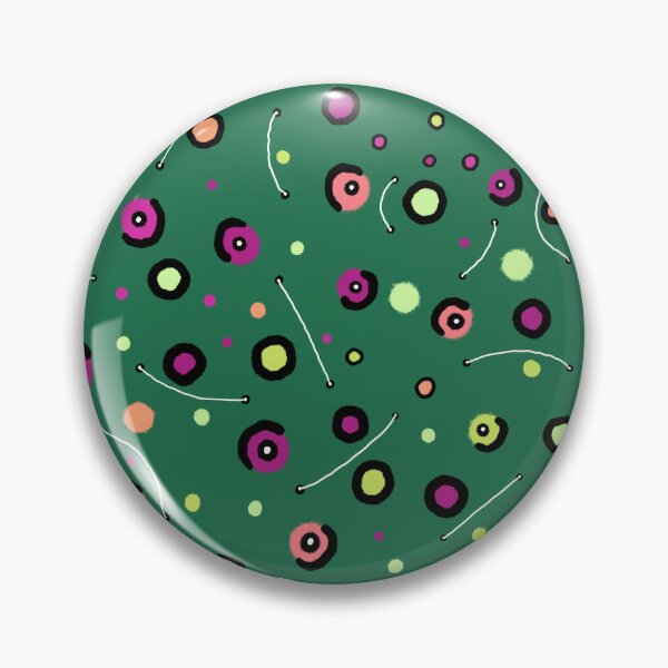 Item preview, Vibrant Abstract Circles Pattern Quirky Polka Dots designed and sold by SaraPixels.