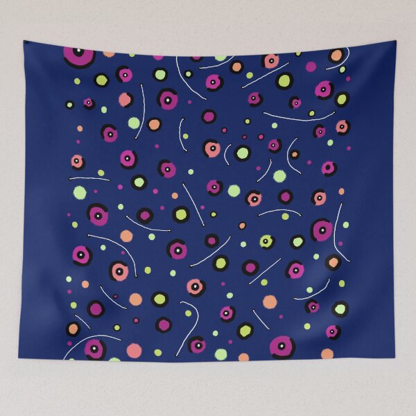 Item preview, Vibrant Abstract Circles Pattern Quirky Polka Dots designed and sold by SaraPixels.