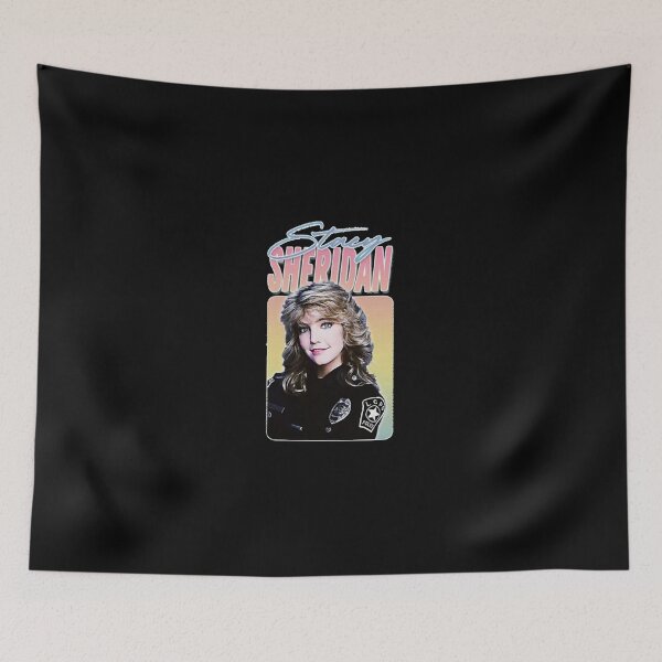 Item preview, Retro Eighties Police Officer Portrait designed and sold by Pllys56.