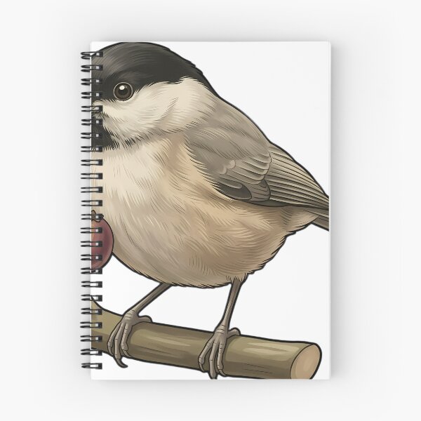 Item preview, Vintage Naturalist Marsh Tit — Antique Garden Bird Art designed and sold by Catch333.