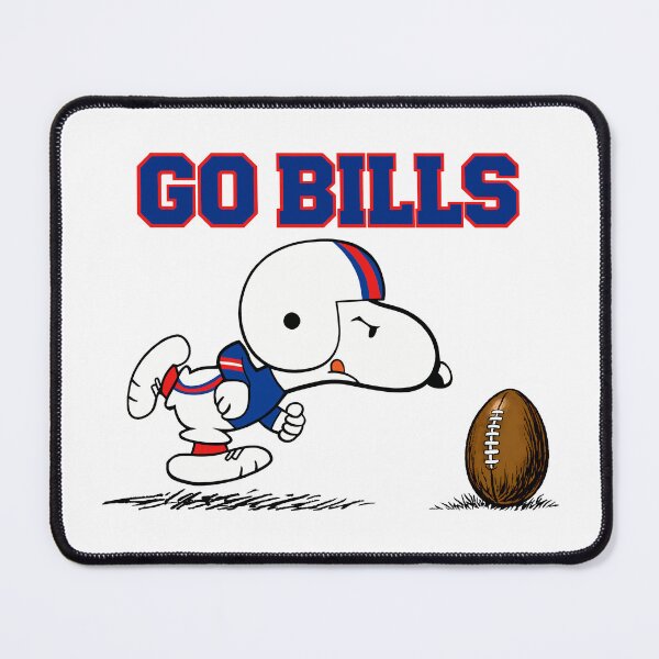Item preview, Snoopy Buffalo Bills Football Retro F794 designed and sold by GLUVY-THEME.