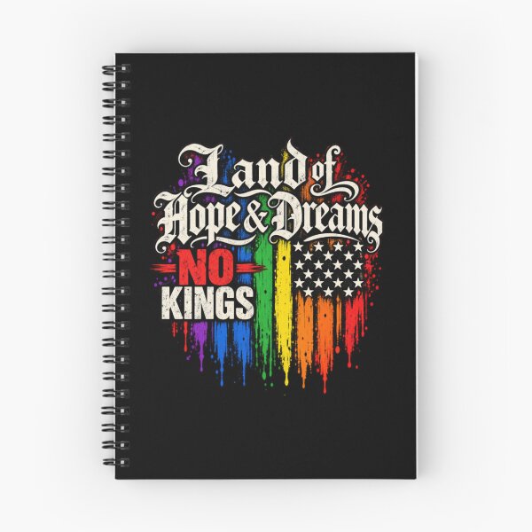 Item preview, Land Of Hope Dreams No Kings Anti Monarchy Patriotic designed and sold by lumiprintsart.