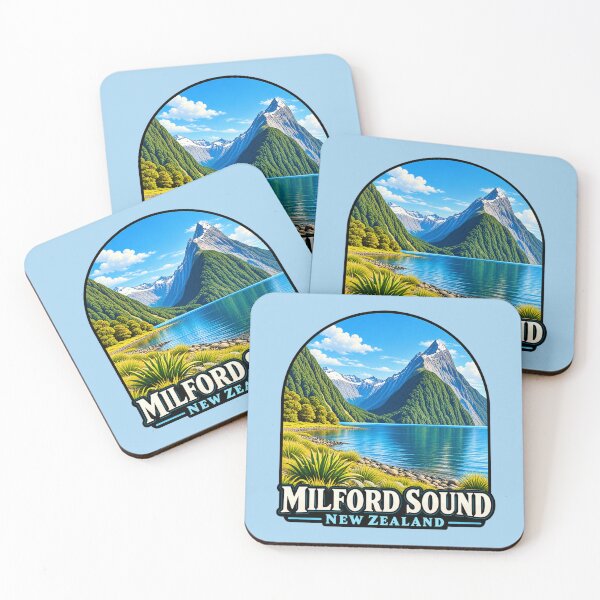 Item preview, Milford Sound, New Zealand designed and sold by Myra365Art.