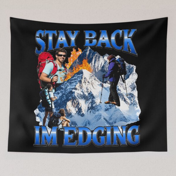 Item preview, Funny Edging Offensive Meme designed and sold by kyvua-artist.
