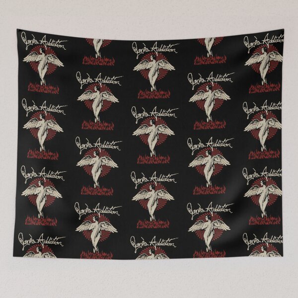 Artikelvorschau, Jane's Addiction Original Custom Vintage Musikband T-Shirt Einzigartiges Poster Wandkunst entworfen und verkauft von arashikibo.
