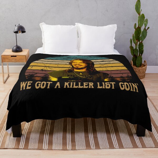 Item preview, We got a killer list going poster designed and sold by campntanozorar.