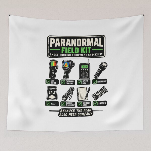 Item preview, Halloween Ghost Hunter Costume Paranormal Investigator Funny  designed and sold by w1ckerman.