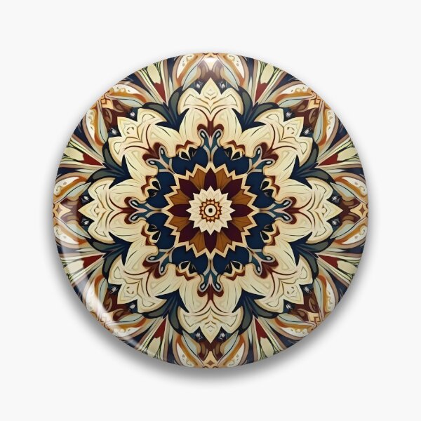 Item preview, Boho Mandala in brown designed and sold by pASob-dESIGN.
