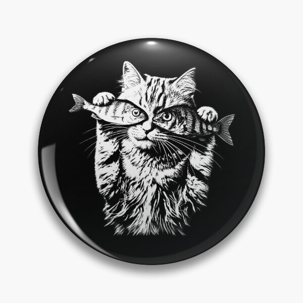 Item preview, Funny Fish Eye Cat designed and sold by kyvua-artist.
