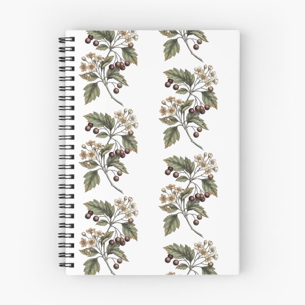 Item preview, Vintage Botanical Blossom and Berry Branch Cottagecore designed and sold by PrintivoraHub.