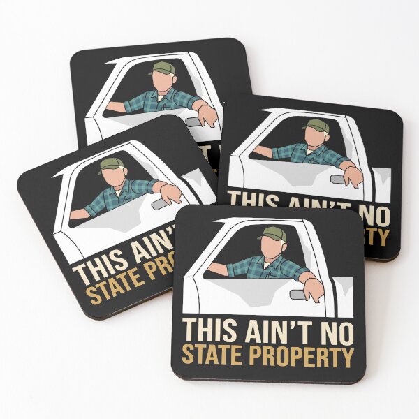 Item preview, This Ain't No State Property Funny Farmer Pickup Truck Quote designed and sold by LoFizzy.