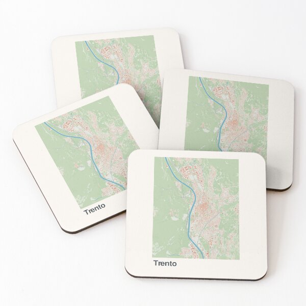 Item preview, Trento Minimalistic Map Art designed and sold by MapsNerd.