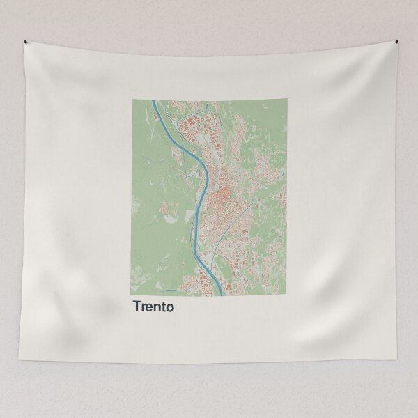 Item preview, Trento Minimalistic Map Art designed and sold by MapsNerd.