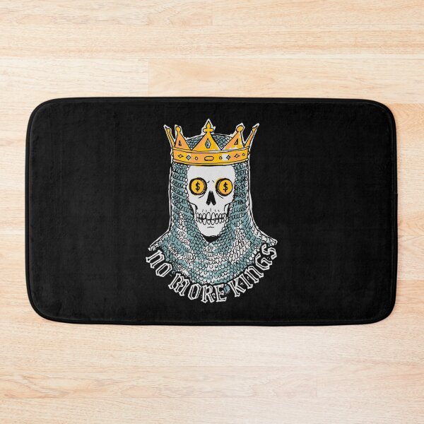Item preview, No More Kings - Anti Monarchy Skull designed and sold by sXe-art.