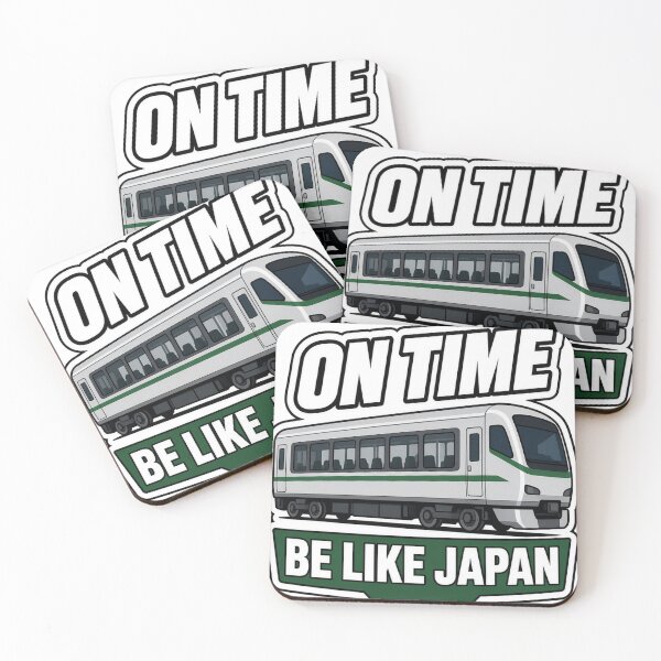 Item preview, On Time Train - Be Like Japan Commuter Mark designed and sold by Acta Diurna Supply.