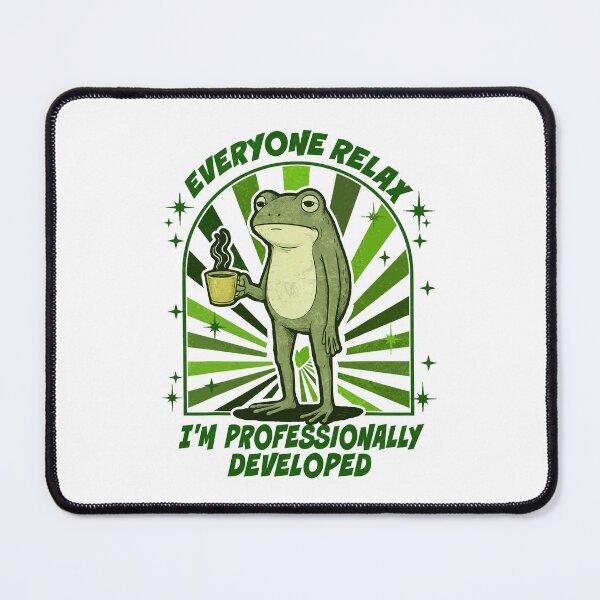 Item preview, Everyone Relax I'm Professionally Developed Funny Frog designed and sold by Ortigzitoun.