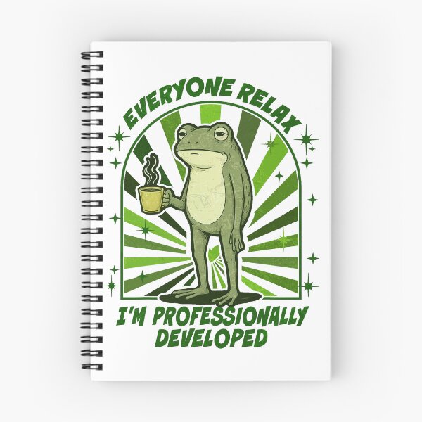 Item preview, Everyone Relax I'm Professionally Developed Funny Frog designed and sold by Ortigzitoun.
