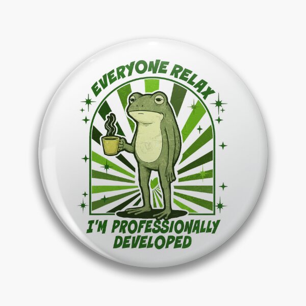 Item preview, Everyone Relax I'm Professionally Developed Funny Frog designed and sold by Ortigzitoun.