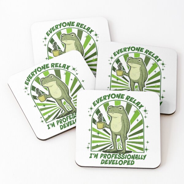 Item preview, Everyone Relax I'm Professionally Developed Funny Frog designed and sold by Ortigzitoun.