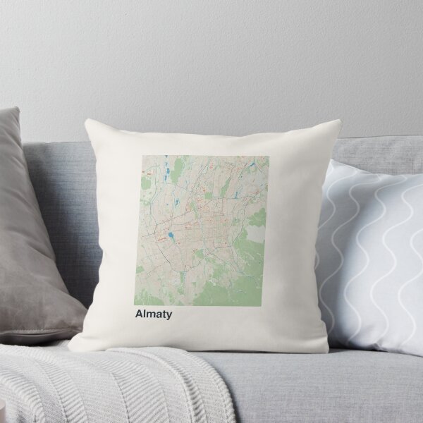 Item preview, Almaty Minimalistic Map Art designed and sold by MapsNerd.