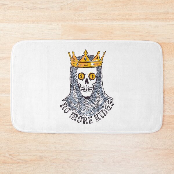 Item preview, No More Kings - Anti Monarchy Skull designed and sold by sXe-art.