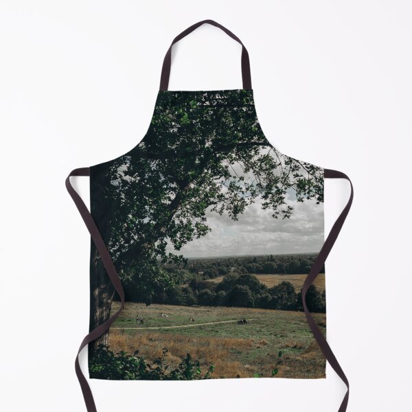 Item preview, High View Of Grassy Hill And Forest Landscape Under Tree Frame designed and sold by Reillyont.