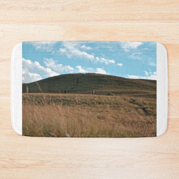 Item preview, Low Angle View Of Grassy Hill Under Blue Sky With Clouds    designed and sold by Reillyont.