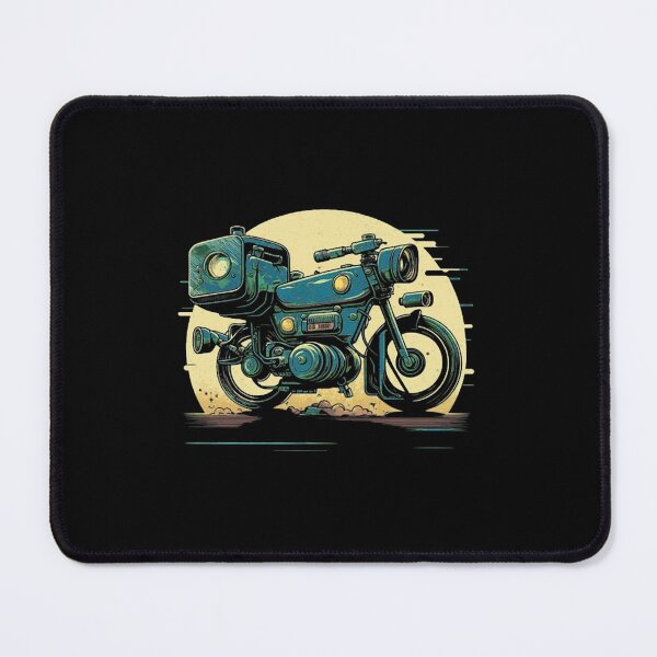 Item preview, Retro Moped Motorcycle Sun Graphic designed and sold by Celikkaoja4.